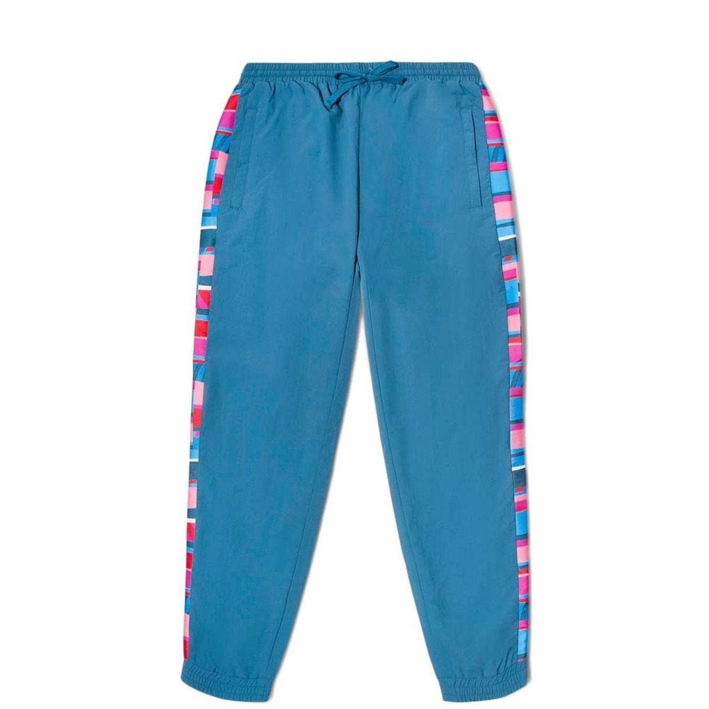 Parra Teal/Pink Jogger Track Pants